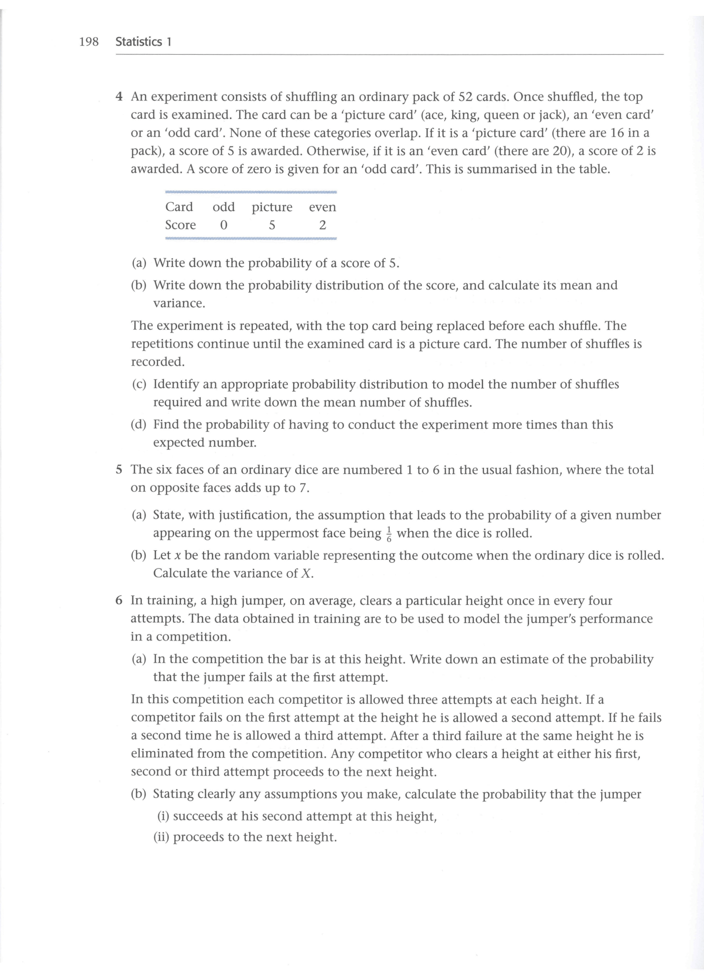 Cambridge Statistics